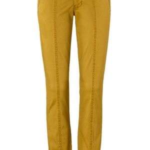 CAbi The Tracker - Mustard Straight Leg Pants